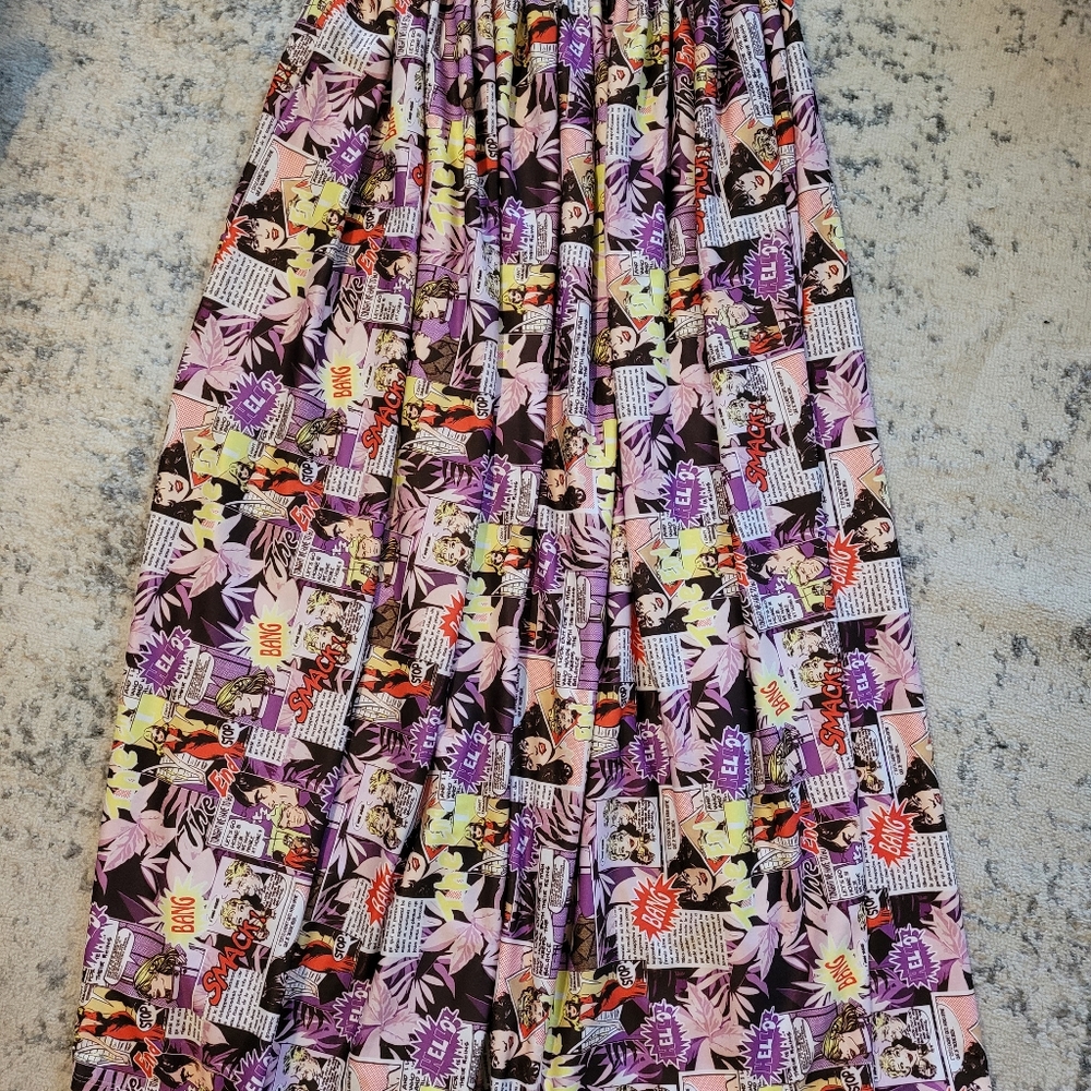 Comic women's skirt
